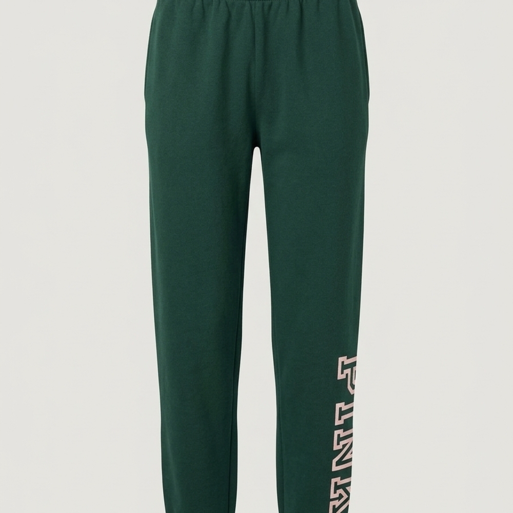 PINK Victoria's Secret Teal Joggers